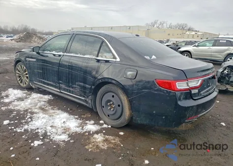 2017 Lincoln Continental Reserve из США, поврежденный, VIN 1LN6L9NC6H5611752